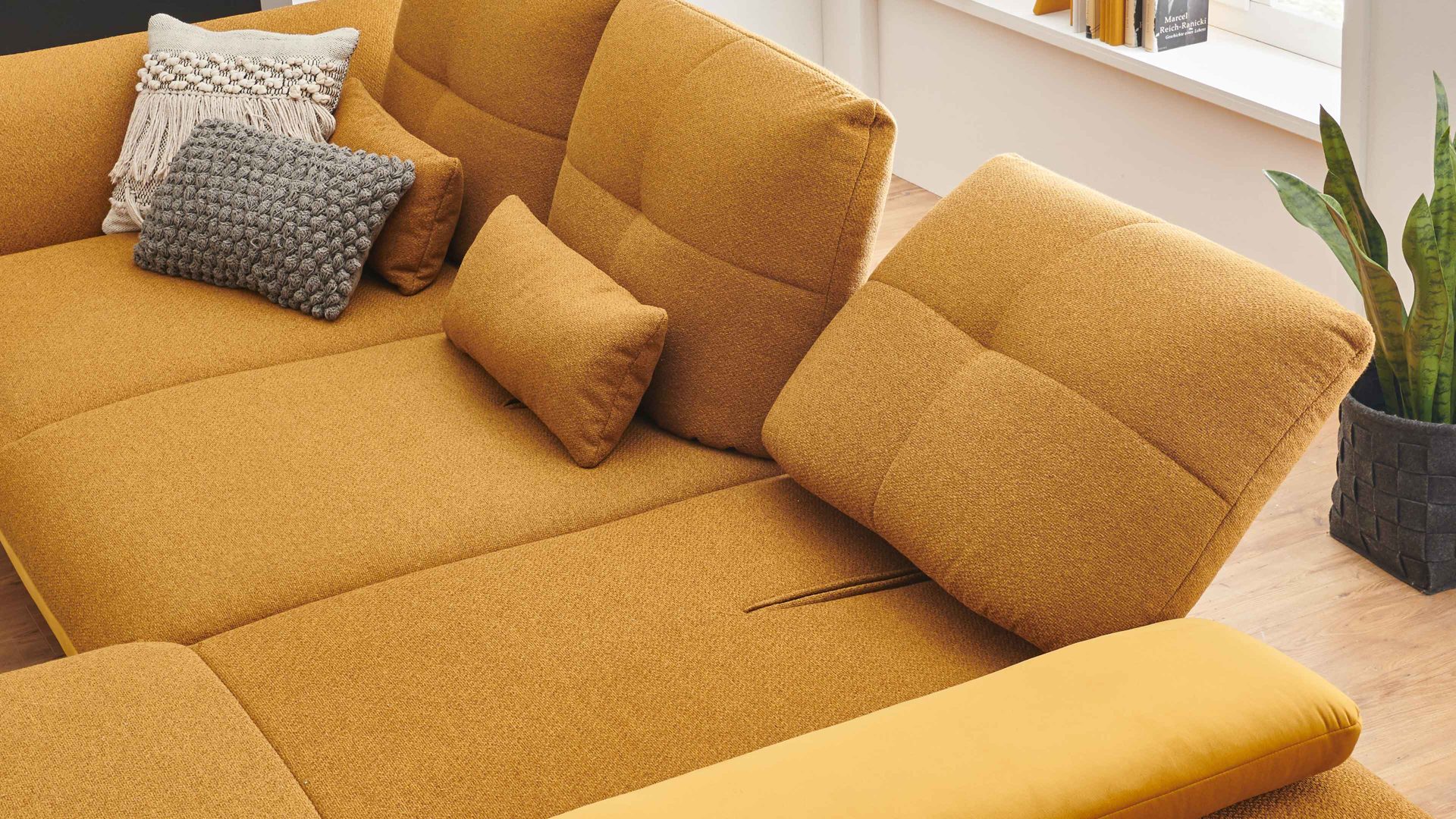 Funktion KAWOO aus Metall in Transparent KAWOO Polsterprogramm Dover Plus - Rückenneigung für Recamieren und Longchairs