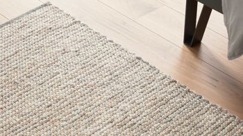 Handwebteppich Interliving aus Naturfaser in Hellbraun Interliving Teppich Serie B-8003 Hellbraun meliert – ca. 250 x 340 cm