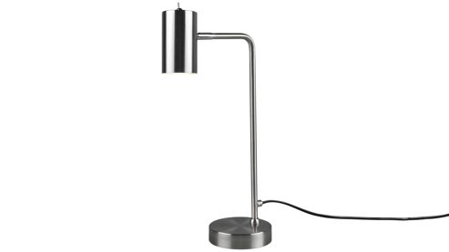Tischleuchte Trio lighting for you aus Metall in Nickel TRIO Leuchten Tischleuchte Marley nickelfarbenes Metall - Höhe ca. 45 cm