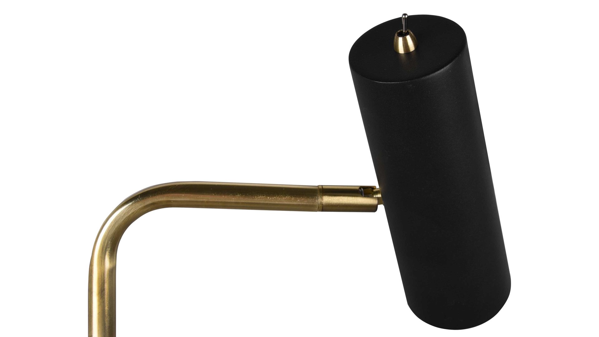 Stehleuchte Trio lighting for you aus Metall in Schwarz TRIO Leuchten Stehleuchte Marley messingfarbenes & schwarzes Metall - Höhe ca. 151 cm