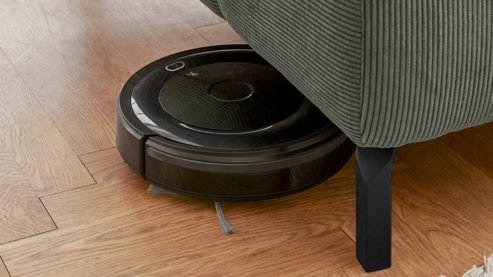 Polsterhocker SOFAkultur aus Stoff in Grün SOFAkultur Programm SK 745 2.0 - XXL-Polsterhocker olivfarbener Feincord - ca. 109 x 74 cm