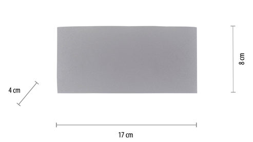 Wandleuchte Paul neuhaus aus Metall in Metallfarben Paul Neuhaus Außen-Wandleuchte Carlo silberfarbener Aluguss – halbrund, Länge ca. 17 cm