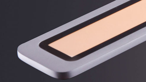 Pendelleuchte Paul neuhaus aus Metall in Metallfarben Paul Neuhaus LED-Pendelleuchte Nika Aluminium & Acrylglas – Länge ca. 100 cm