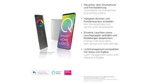 Deckenleuchte Paul neuhaus aus Metall in Metallfarben Paul Neuhaus Deckenlampe Q®-KATE Stahl & weißes Acrylglas – Länge ca. 96 cm