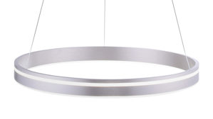 Pendelleuchte Paul neuhaus aus Metall in Metallfarben Paul Neuhaus Q®-VITO - Hängelampe Edelstahl – Durchmesser ca. 59 cm
