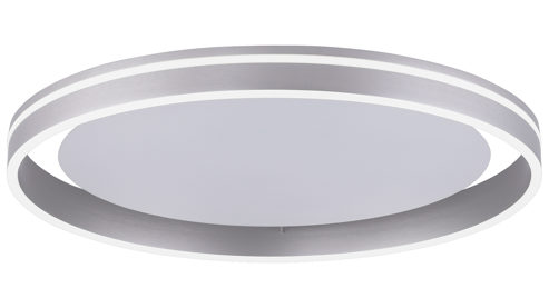 Deckenleuchte Paul neuhaus aus Metall in Metallfarben Paul Neuhaus Q®-VITO - Deckenlampe Edelstahl – Durchmesser ca. 59 cm