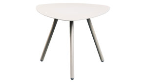 Beistelltisch M2 kollektion aus Metall in Grau Beistelltisch Mira 1 Grau - ca. 50 x 40 cm