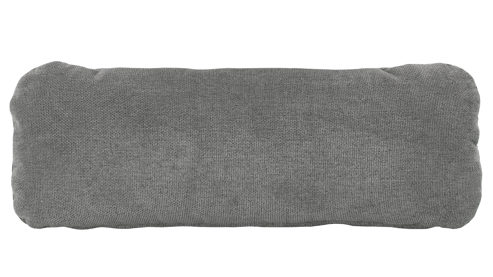 Einzelkissen modulmaster aus Stoff in Grau Modulmaster Serie MM-ZE1190 - Nierenkissen graues Flachgewebe  Cyber - ca. 70 x 25 cm