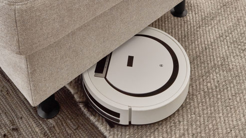 Polsterhocker modulmaster aus Stoff in Beige Modulmaster MM-ZE1148 - XXL-Hocker ecrufarbenes Flachgewebe Cyber & Fuß Z002-M01 - ca. 130 x 65 cm