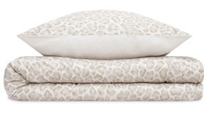 Bettwäsche-Set Ibena® aus Stoff in Beige IBENA® s.Oliver Leoparden Bettwäsche beige Mako-Satin – zweiteilig, ca. 140 x 200 cm