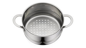 Dampftopf Kela | keck & lang aus Metall in Edelstahl Dampftopf Cailin Edelstahl & Klarglas - Durchmesser ca. 20 cm