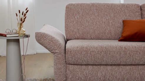 Funktion Interliving aus Metall in Transparent Interliving Schlafsofa Serie 4700 - Liegearmlehne manuell verstellbar