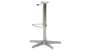 Barstuhl Interliving aus Kunstfaser in Grün Interliving Esszimmer Serie 5122 – Barhocker ST52 mit Liftfunktion farngrüne Mikrofaser & gebürsteter Edelstahl