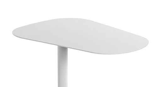 Beistelltisch Haku aus Metall in Weiß Beistelltisch Höhe ca. 60 cm - Weiß