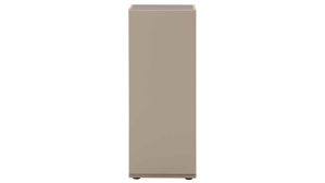 Highboard Interliving aus Holz in Grau Interliving Wohnzimmer Serie 2031 - Highboard Grau & Risseiche - vier Türen, zwei Schubladen, Breite ca. 180 cm
