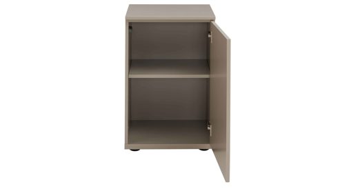 Sideboard Interliving aus Holz in Grau Interliving Wohnzimmer Serie 2031 - Sideboard Grau & Risseiche - zwei Türen, zwei Schubladen, Breite ca. 180 cm