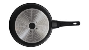 Bratpfanne Elo® aus Metall in Schwarz ELO® Schmorpfanne Siloncast Aluguss – Durchmesser ca. 28 cm