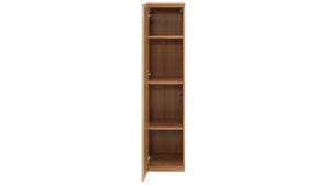 Wohnwand Interliving aus Holz in Holzfarben Interliving Wohnzimmer Serie 2031 - Wohnwand EB25701 Risseiche - Länge ca. 257 cm