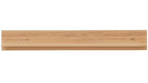 Wandregal Interliving aus Holz in Buche Interliving Wohnzimmer Serie 2032 - Wandboard Balkenbuche - Länge ca. 180 cm