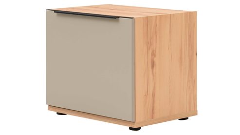 Wohnwand Interliving aus Holz in Grau Interliving Wohnzimmer Serie 2032 - Wohnwand Grau & Risseiche- Länge ca. 270 cm