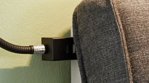 Möbelbeleuchtung Interliving aus Metall in Anthrazit Interliving Kleiderschrank Serie 1207 – Flexleuchten-Set 80033 zweiteilig