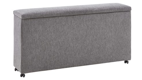 Bettkasten comfortmaster besser sitzen, liegen, leben aus Stoff in Grau Comfortmaster Molto - Bettbox grauer Webstoff 2-6989