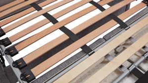 Schlafsofa comfortmaster besser sitzen, liegen, leben aus Stoff in Grau Comfortmaster Schlafsofa Molto mit Faltbett-Funktion grauer Webstoff 2-6989& Chromfüße - Breite ca. 156 cm