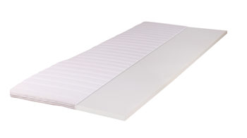 Topper Sun garden | 162739 aus Stoff in Weiß Topper für Boxspringbett optimiert Schlafzimmermöbel Kaltschaum - Liegefläche ca. 90 x 200 cm