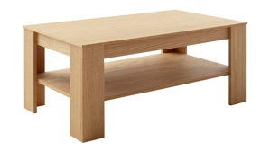 Couchtisch Mca direkt aus Holz in Holzfarben Wohnprogramm Araya - Couchtisch Wildeiche - ca. 115 x 65 cm